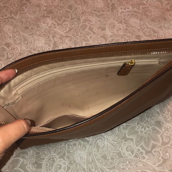 Coach Tan Clutch - Picture 3 of 5